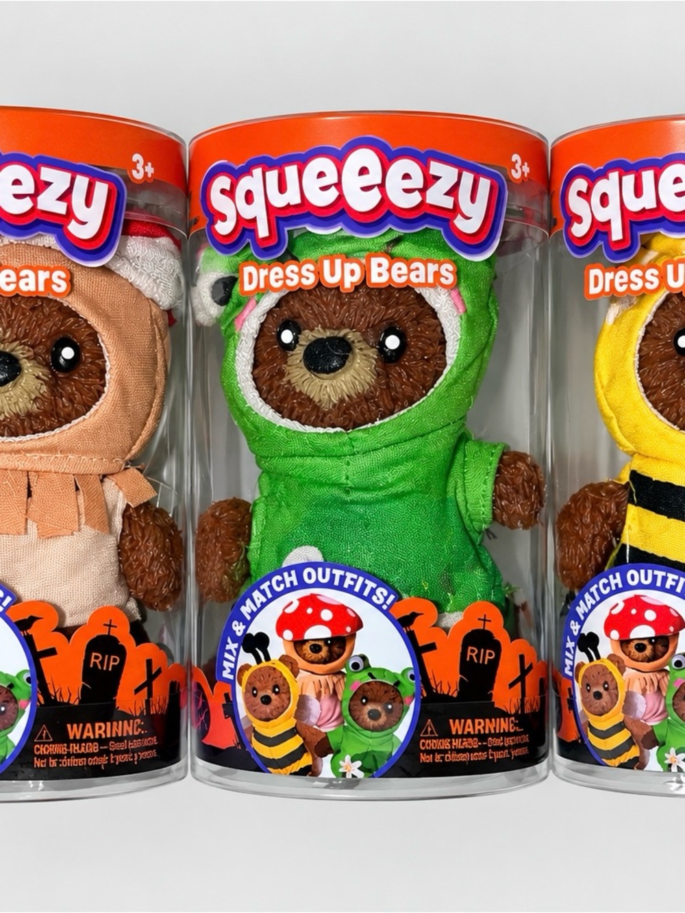 Squeeezy Dress Up Bears
